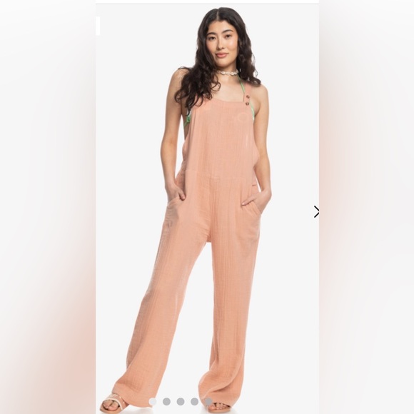 Roxy Pants - Roxy Beachside Dreaming Strappy Jumpsuit